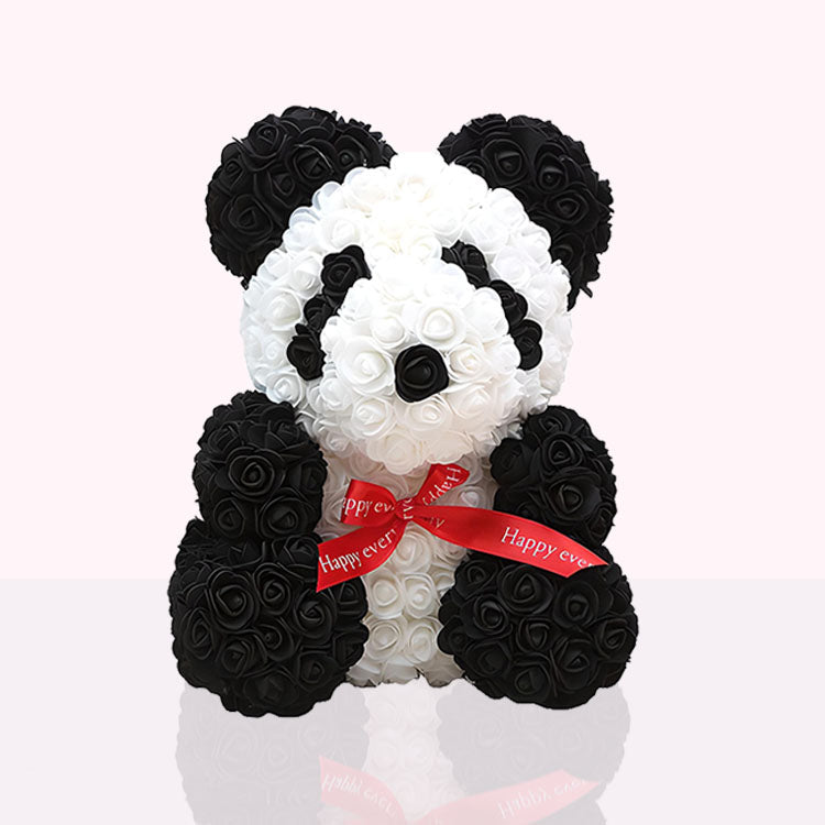 Beer met rozen - Panda