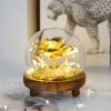 Eeuwige roos glas - Honing