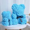 Rozen beer blauw - Knuffelbeer